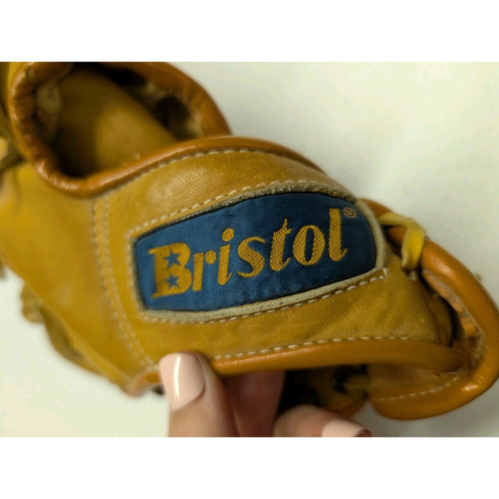 Bristol Baseball Glove Left Hand Glove B4484 Top Grain Cowhide Cork Tone Taiwan View 5